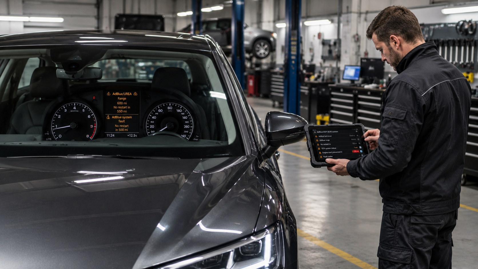 AdBlue Sign on Dashboard: What It Means and How to Respond